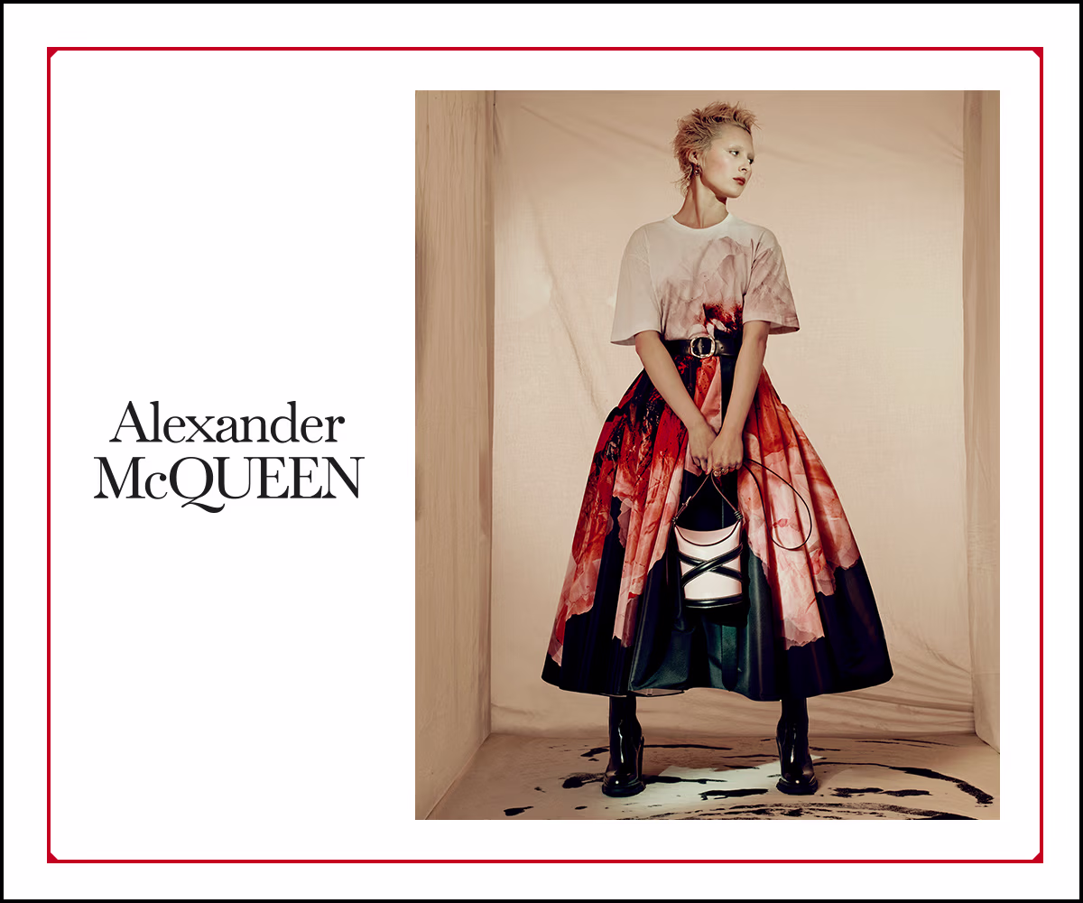 Display Ads created by GEGM for Alexander McQueen
