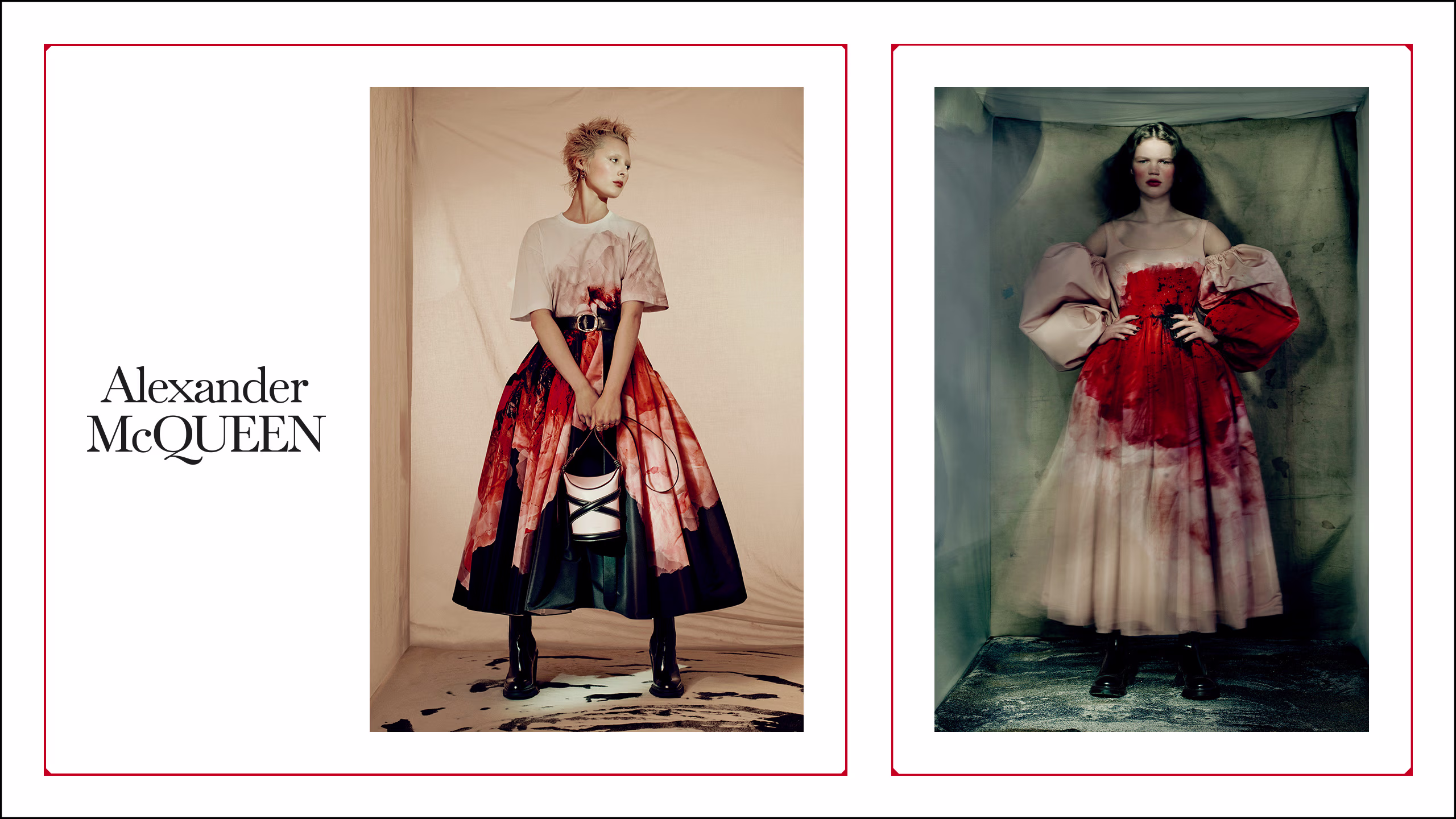Display Ads produced by GEGM for Alexander McQueen