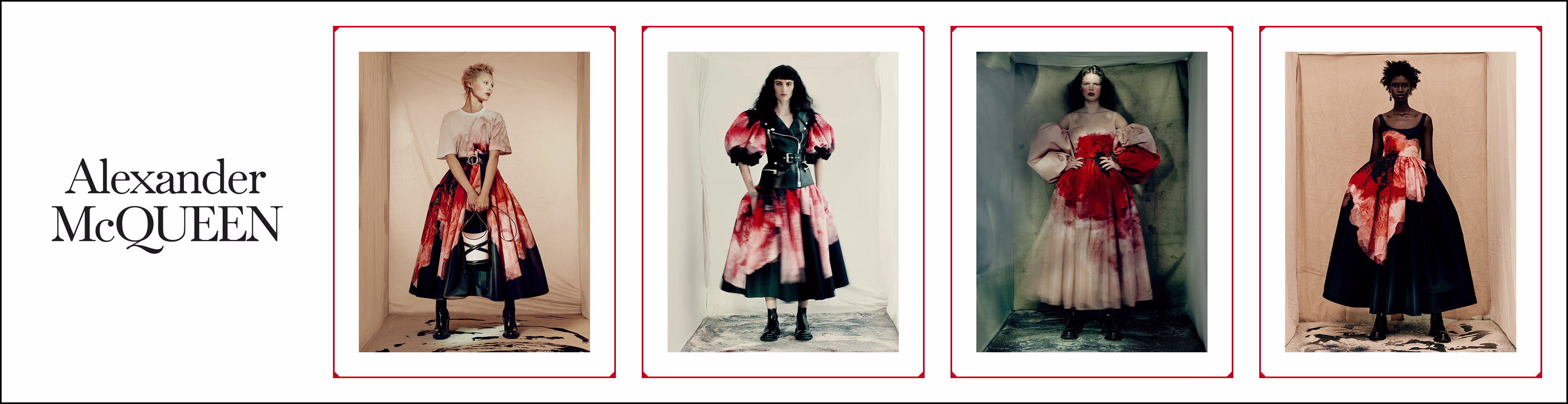 Display Ads produced by GEGM for Alexander McQueen