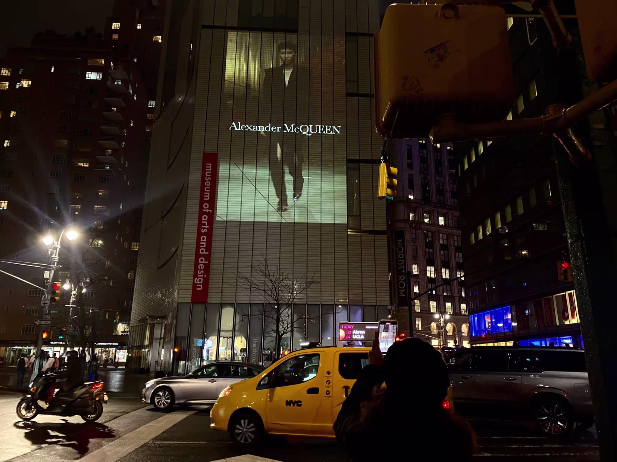 DOOH designed by GEGM for Alexander McQueen