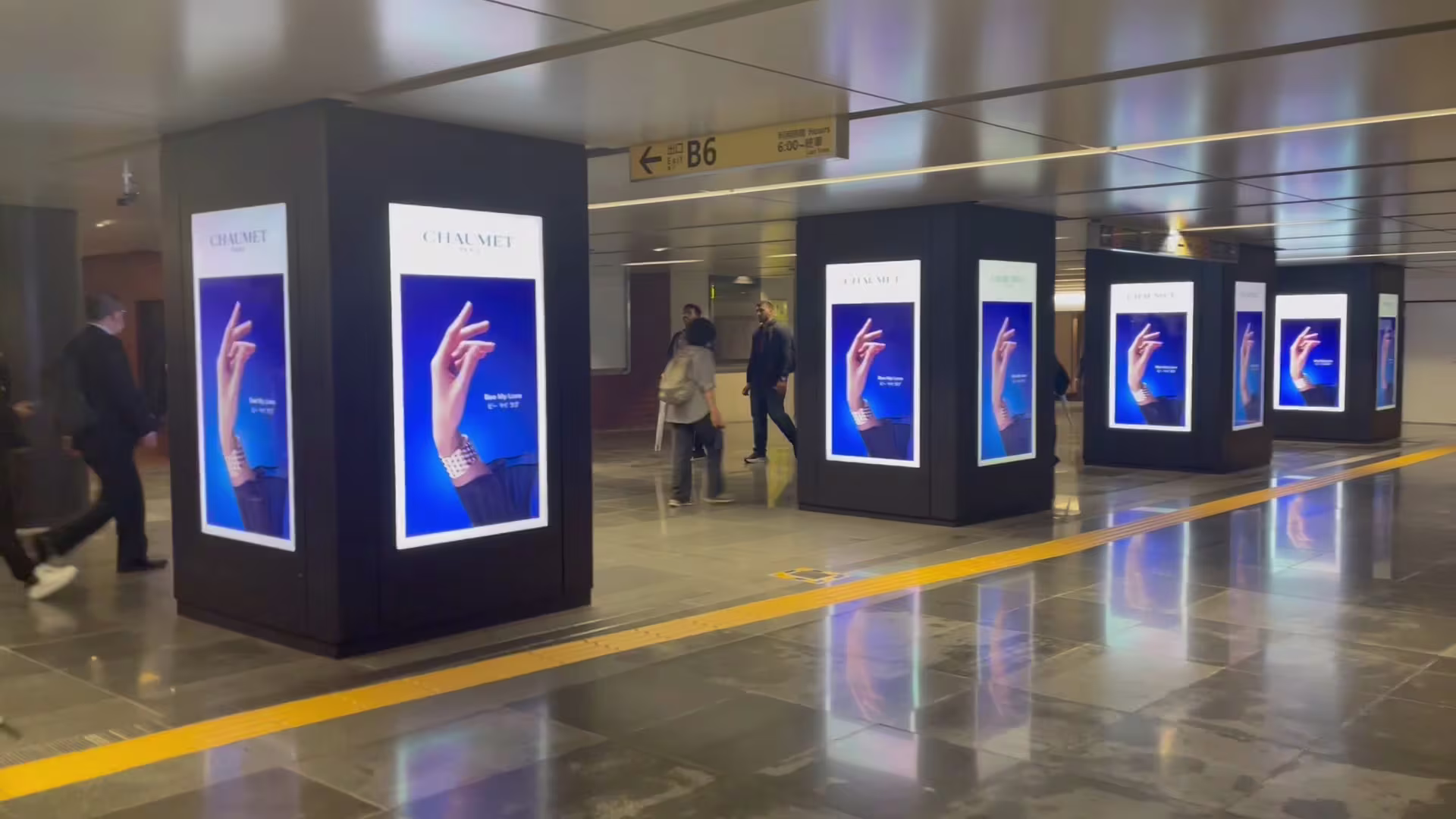 DOOH designed by GEGM for Chaumet