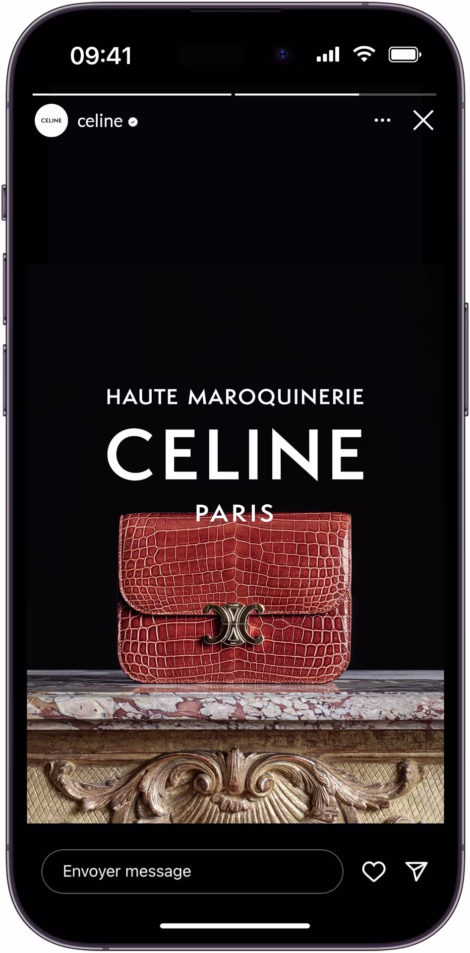 Social Ads provided by GEGM for Celine