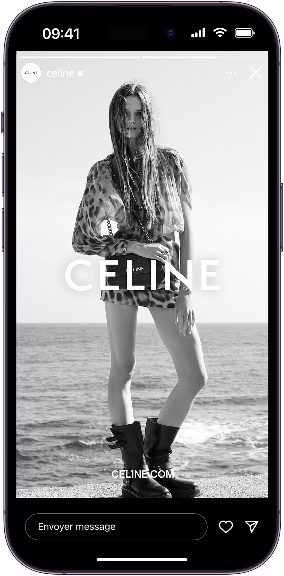 Social Ads provided by GEGM for Celine