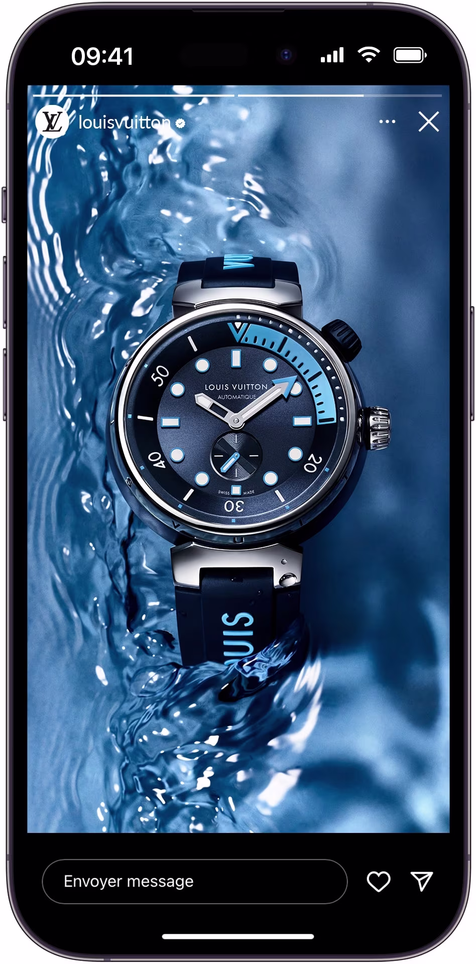 Social Ads provided by GEGM for Louis Vuitton