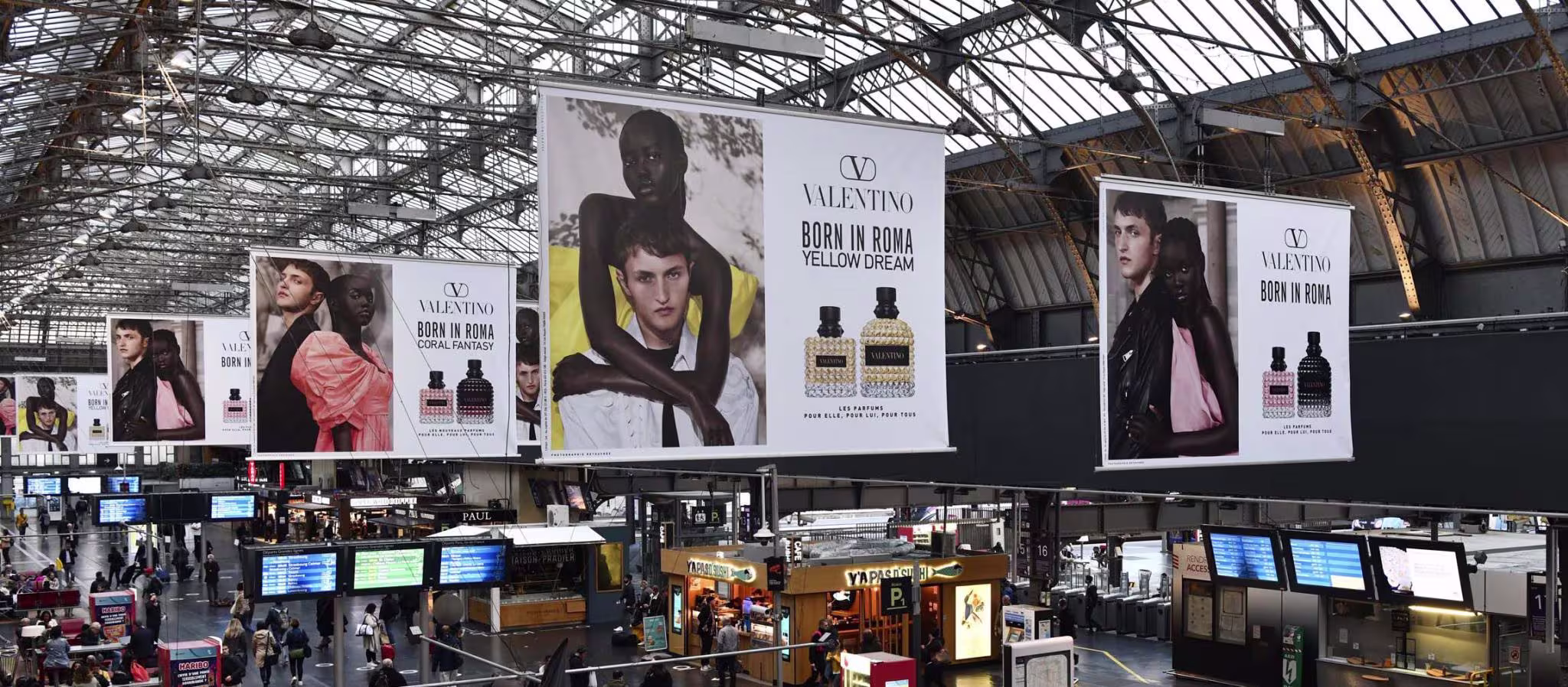 Valentino Perfume OOH campaign by GEGM