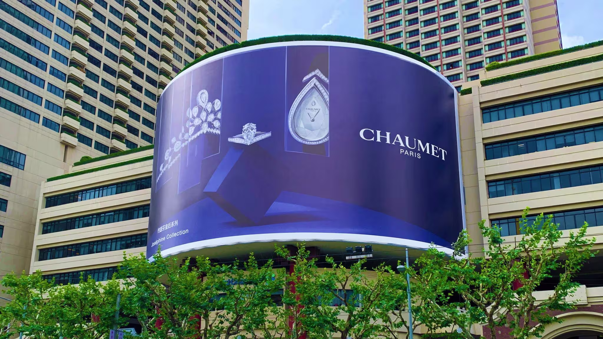 Out of Home campaign for Chaumet produced by GEGM