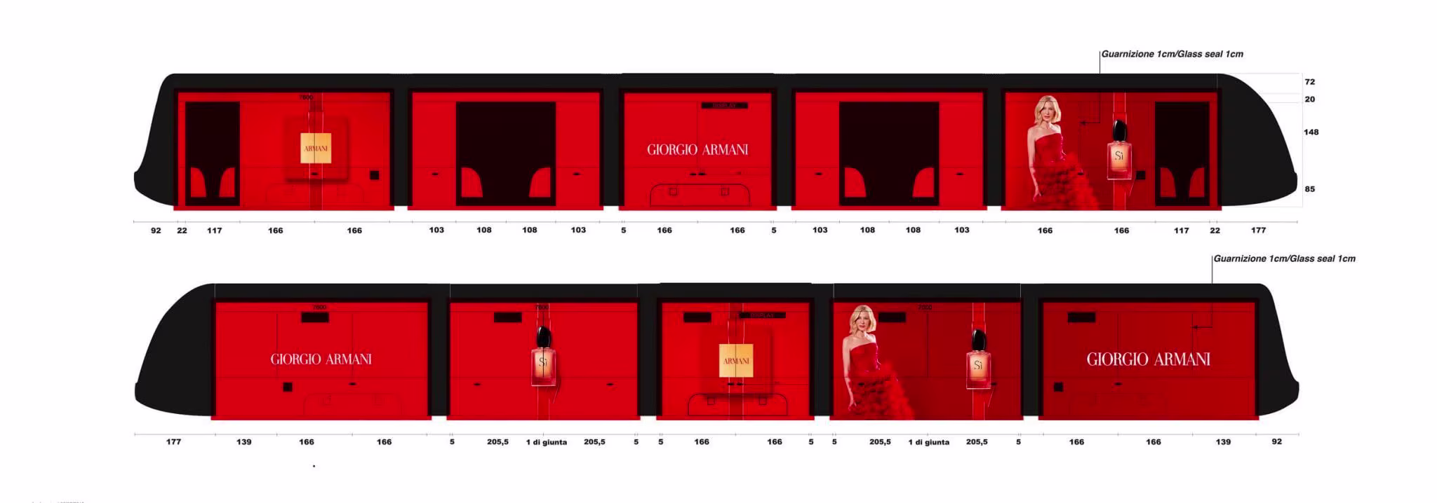 DTP for Giorgio Armani by GEGM