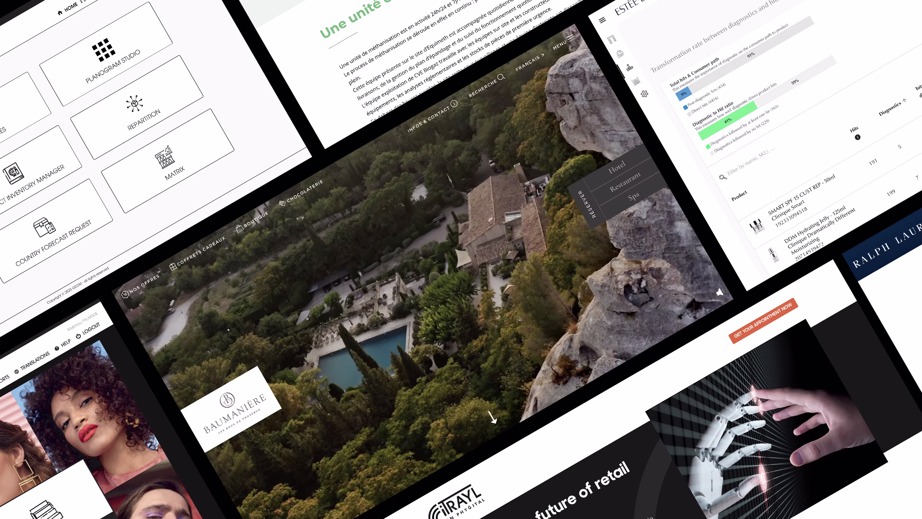 Web platforms and online tools by GEGM